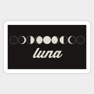 Luna Sticker